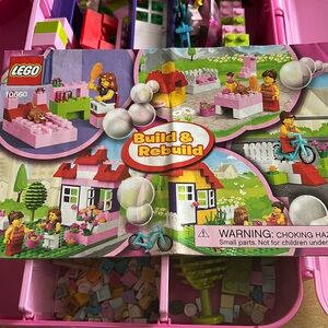 Lego Junior Set w  Suitcase 2012 EUC No 10660 Extra Pieces